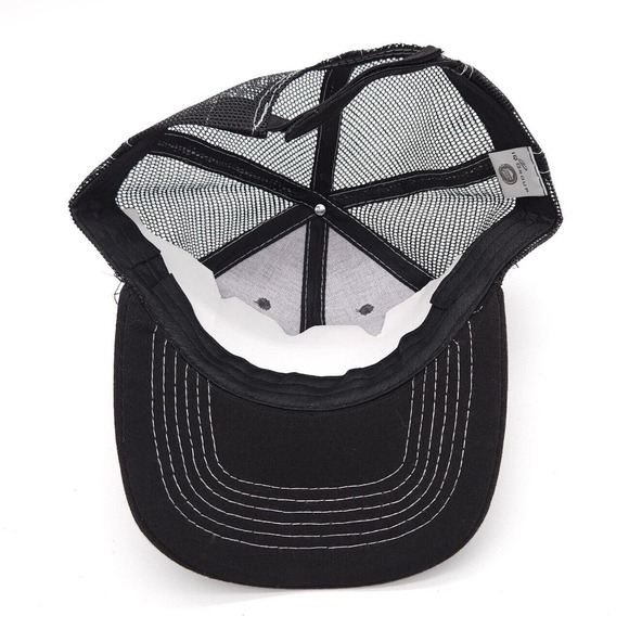 Pizza Hut Employee Uniform Mesh Strapback Hat Work Ball‎ Cap Black Gray Adult - Picture 6 of 7